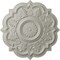 Ekena Millwork Deria Ceiling Medallion (Fits Canopies up to 6"), Hand-Painted Pot of Cream, 20 1/4"OD x 1 1/2"P CM20DRPCF - alternate 1